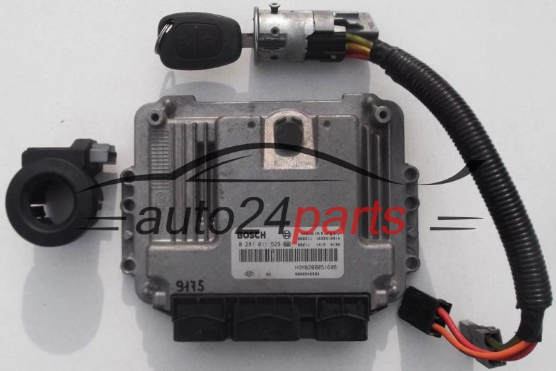 Μονάδα Ελέγχου Κινητήρα RENAULT TRAFIC OPEL VIVARO NISSAN PRIMASTAR 1.9 DCI BOSCH 0 281 011 529, 0281011529, HOM 8200051608, 8200546983, 1039S10914