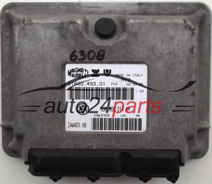CENTRALINA DO MOTORE VW VOLKSWAGEN LUPO 1.4 AHW 036906014AM, 036 906 014 AM, 61600.493.01 6160049301 IAW4CV.V6