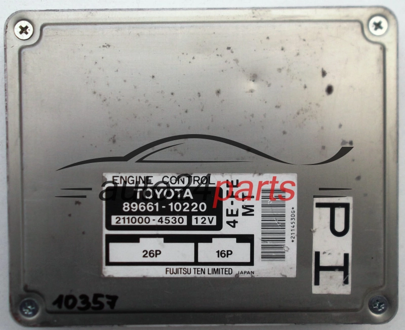 CENTRALINA DO MOTORE TOYOTA STARLET 1.3 16V, 89661-10220
