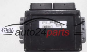 Μονάδα Ελέγχου Κινητήρα VOLVO S40 V40 2.0T SIEMENS S110921022 A, S110921022A, 8251575, 191 