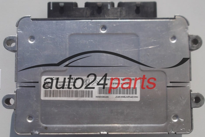 MOTORSTEUERGERÄT ECU STEUERGERÄT  PEUGEOT 206 VALEO 21585694-3 A0,  SW9661474280, HW9655883280 