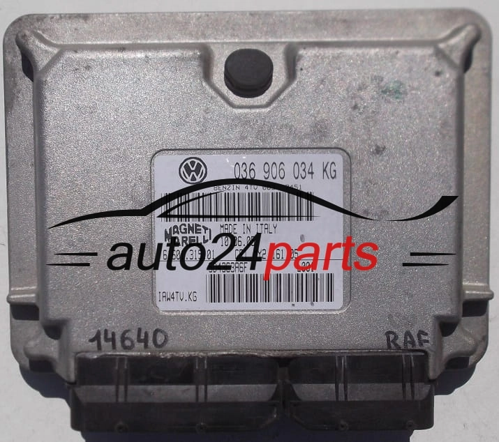 CENTRALINA MOTORE VW VOLKSWAGEN POLO 1.4 MAGNETI MARELLI IAW4TV.KG, IAW4TVKG, 036 906 034 KG, 036906034KG, 61601.315.01, 6160131501