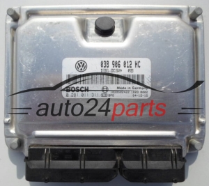 MOTORSTEUERGERÄT ECU STEUERGERÄT  SKODA OKTAVIA 1.9 TDI BOSCH 0 281 011 311, 0281011311, 038 906 012 HC, 038906012HC 