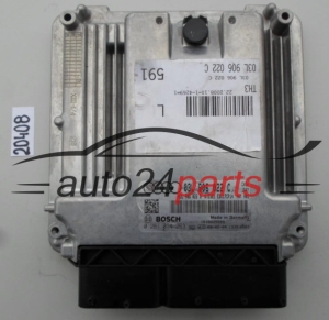 Komputer silnika AUDI 2.0 TDI BOSCH 0281014263 03L906022C 03L906022B EDC17CP14 - 20408