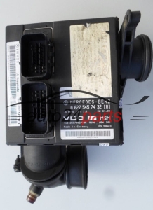 ECU CENTRALITA DE MOTOR MERCEDES W168 VDO 412.250/002/005, 412250002005, A 027 545 74 32 (08), A0275457432, A 166 140 25 00, A1661402500, MSM 1.1