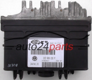 CENTRALINA DO MOTORE VW VOLKSWAGEN POLO 1.6, IAW1AV.V0, IAW1AVV0, 032 906 030 P, 032906030P, 61600.355.02, 6160035502