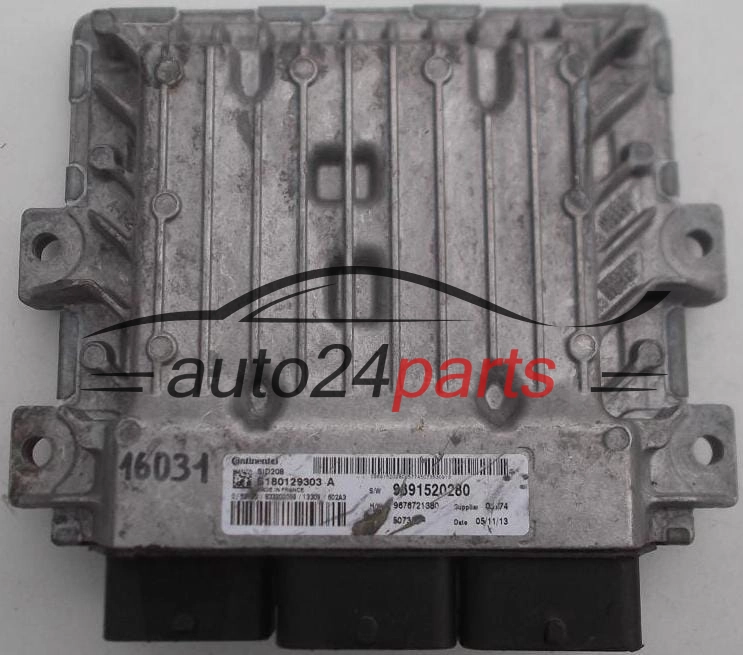 ECU ENGINE CONTROLLER CITROEN PEUGEOT S180129303 A