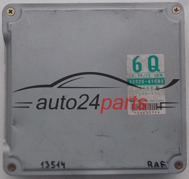 CENTRALINA MOTORE SUZUKI BALENO DENSO 1120004351, 3392061GB0