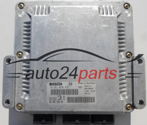 Μονάδα Ελέγχου Κινητήρα PEUGEOT 2.2 HDI BOSCH 0 281 010 877,  96 455 328 80