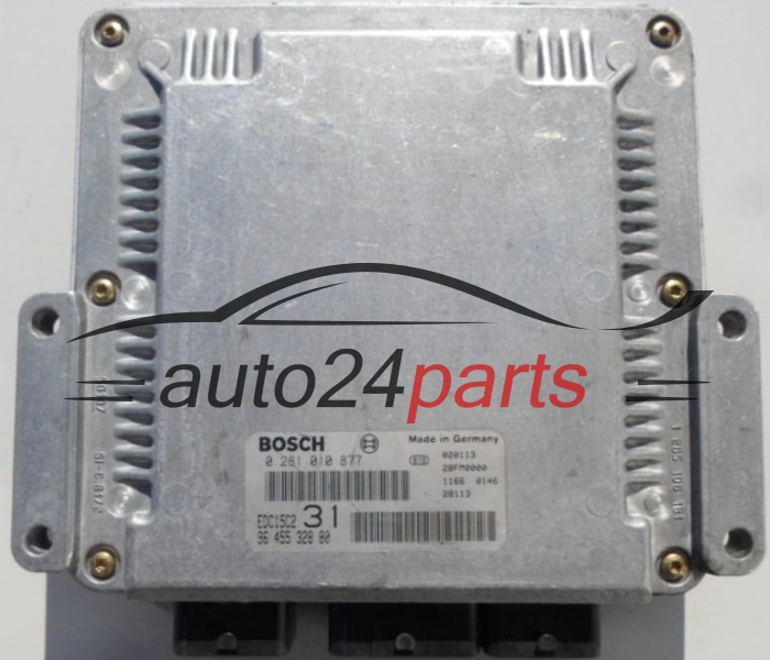 Μονάδα Ελέγχου Κινητήρα PEUGEOT 2.2 HDI BOSCH 0 281 010 877,  96 455 328 80