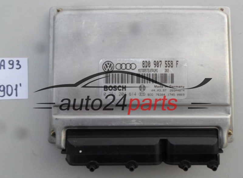 AUDI A4 VW PASSAT 1.8 8D0907558F, 8D0 907 558 F, BOSCH 0261204614, 0 261 204 614, 0261204613, 0 261 204 613, MOTORSTEUERUNG D03 26SA4983 