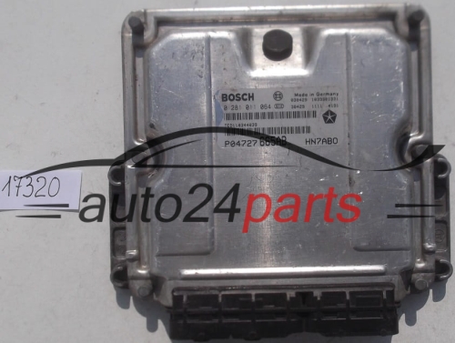 CENTRALINA DO MOTORE CHRYSLER VOYAGER 2.5 CRD BOSCH 0 281 011 064