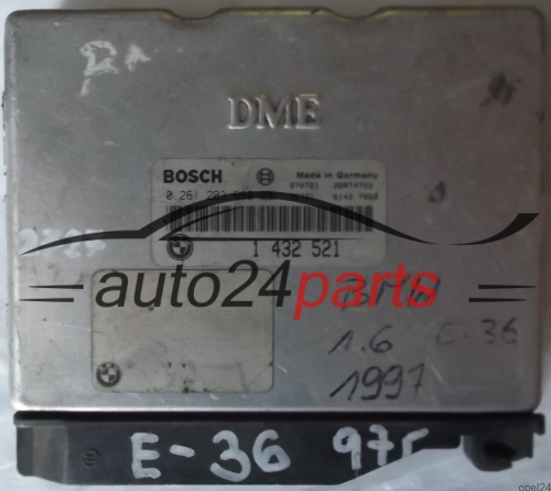 ECU ENGINE CONTROLLER BMW E36 316 1.6 BOSCH 0261203660