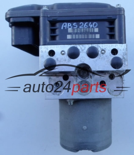 BOMBA HIDRAULICA Y CENTRALITA ABS MERCEDES W211 BOSCH 0 265 250 251, 0265250251, A2114312712, 0265960322