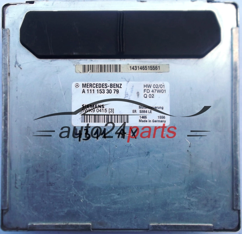 Μονάδα Ελέγχου Κινητήρα MERCEDES W210 E200 SIEMENS 5WK9 04153