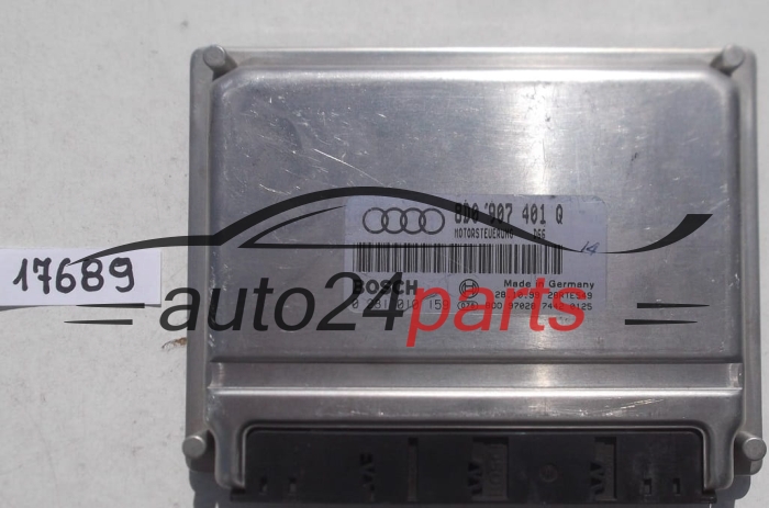 ECU CENTRALITA DE MOTOR AUDI A4 2.5 TDI BOSCH 0 281 010 159, 0281010159, 8D0 907 401 Q, 8D0907401Q
