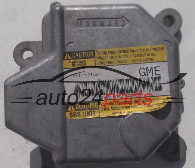 Μονάδα Ελέγχου AIRBAG OPEL SINTRA 16238691 GME