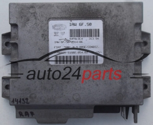 Μονάδα Ελέγχου Κινητήρα FIAT CINQUECENTO 500 0.9, MAGNETI MARELLI IAW 6F.S0, IAW6FS0, 61602.054.01, 6160205401, 7780555