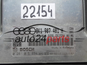 Μονάδα Ελέγχου Κινητήρα AUDI VW 2.7 TDI BOSCH 0 281 015 894, 0281015894, 8K1 907 401 H, 8K1907401H, EDC17CP14 