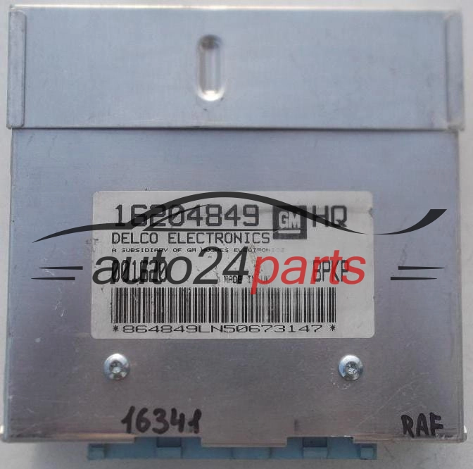CENTRALINA MOTORE OPEL VECTRA A DELCO 16204849 HQ, 16204849HQ, 001620, BPKP