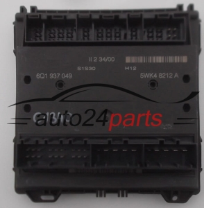 CENTRALKA MODUL STEROWNIK KOMFORTU 6Q1937049, 6Q1 937 049 SIEMENS 5WK4 8212 A, 5WK48212A SKODA FABIA VW POLO -