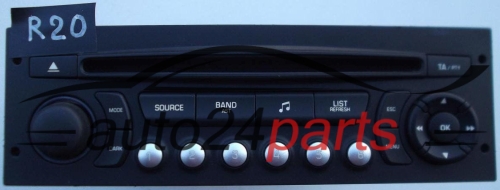 RADIO CD CITROEN 96537894XT00 / VDA0080309 / VDAPAF50080309 - R20