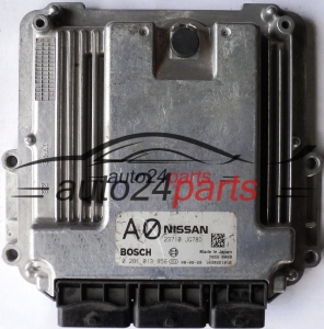 ECU CENTRALITA DE MOTOR NISSAN X-TRAIL 2.0 DCI BOSCH 0281013856, 0 281 013 856, 23710JG78D, 23710-JG78D