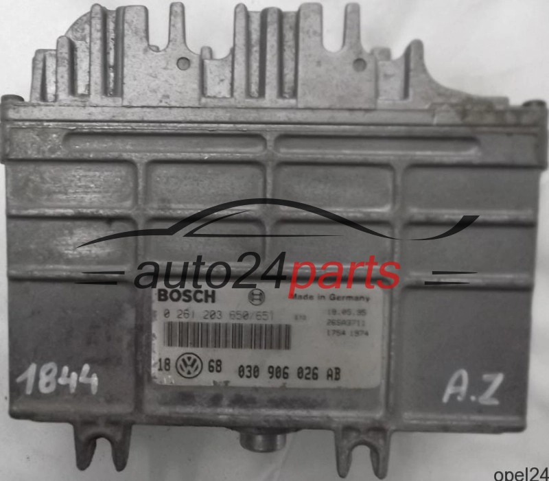 MOTORSTEUERGERÄT ECU STEUERGERÄT VW VOLKSWAGEN GOLF VENTO 1.4 ABD 030906026AB, 030 906 026 AB, 0261203650/651, 0 261 203 650, 0 261 203 651, 28SA3711