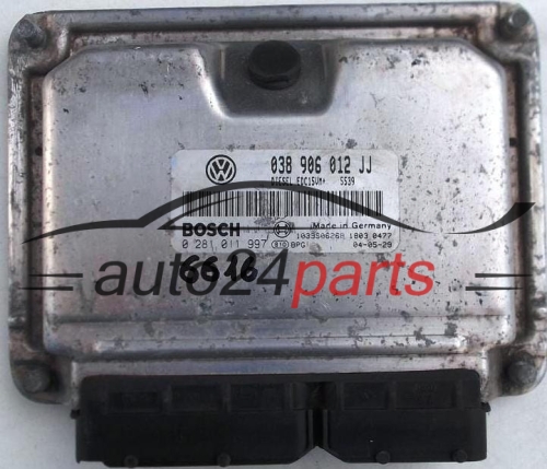 CENTRALINA DO MOTORE SEAT LEON TOLEDO 1.9 TDI BOSCH 0 281 011 997,  038 906 012 JJ