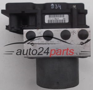 BOMBA DE ABS OPEL CORSA C COMBO MERIVA BOSCH 0 265 231 583, 0265231583, 13182319 HG, 13182319HG, 0 265 800 443, 0265800443