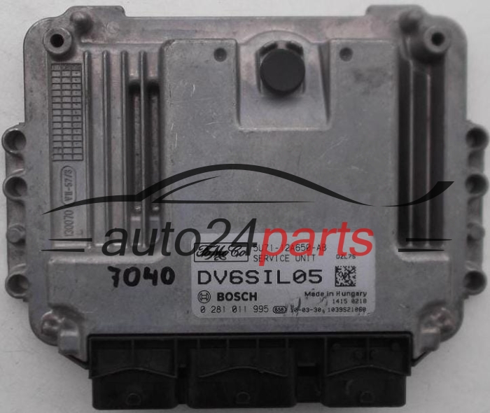 MOTORSTEUERGERÄT ECU STEUERGERAT FORD FOCUS C MAX FIESTA FUSION 1.6 TDCI 