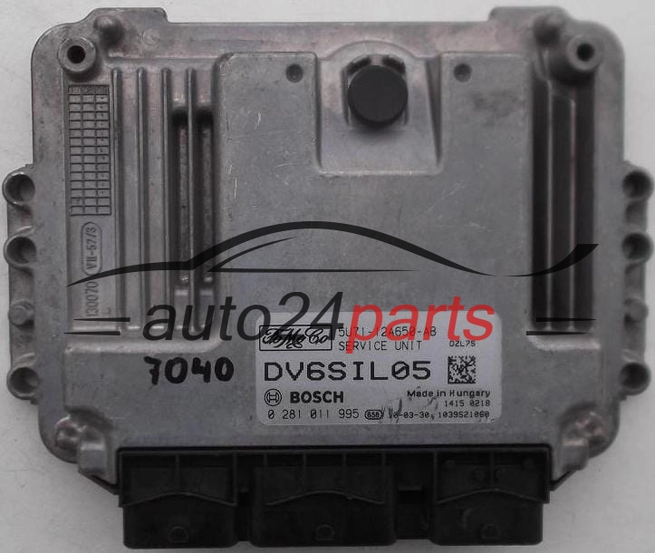 MOTORSTEUERGERÄT ECU STEUERGERAT FORD FOCUS C MAX FIESTA FUSION 1.6 TDCI 