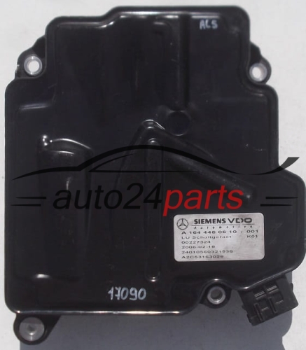 COMPUTADOR CAIXA DE VELOCIDADES AUTOMÁTICA MERCEDES W164 ML 320 CDI SIEMENS VDO A2C53163028 A 164 446 06 10 A1644460610 1644460610