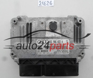 CENTRALITA DE MOTOR VW VOLKSWAGEN BOSCH 0 261 201 925, 0261201925, 03C 906 022 A, 03C906022A, MED17.5.20