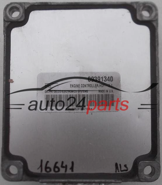 CENTRALINA DO MOTORE OPEL ASTRA CORSA VECTRA ZAFIRA 1.4 Z14XE 1.6 Z16XE Z16SE DELPHI DELCO 09391340