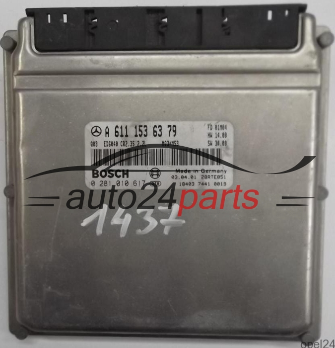 calculateur moteur pour mercedes sprinter 2.2 220 cdi