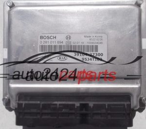 CALCULATEUR MOTEUR HYUNDAI TUCSON 2.0 CRDI BOSCH 0 281 011 694, 0281011694, 39104-27300, 3910427300, 95J4TI03, 1039S04048