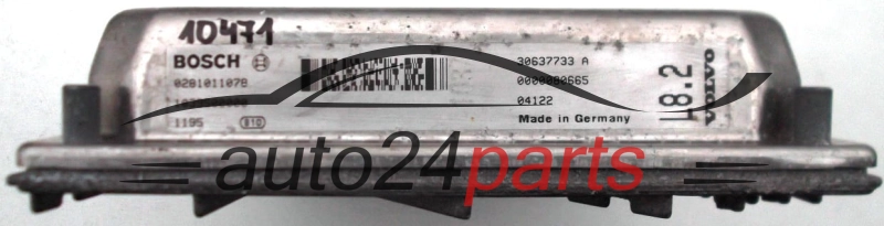 ΜΟΝΑΔΑ ΕΛΕΓΧΟΥ ΚΙΝΗΤΗΡΑ VOLVO S60 2.4 D5 BOSCH 0 281 011 078
