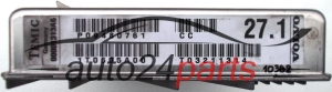 CENTRALITA ECU CAJA DE CAMBIO AUTOMATICO VOLVO S60 V70 S80 2.4, P09480761, 1T0605A00, CC 27.1, T03211314
