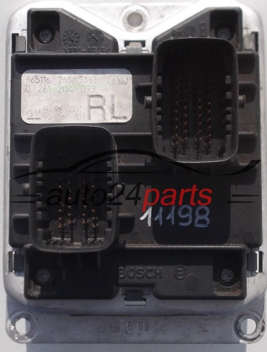 calculateur moteur pour opel chevrolet, holden, vauxhall astra g 1.2 x12xe
