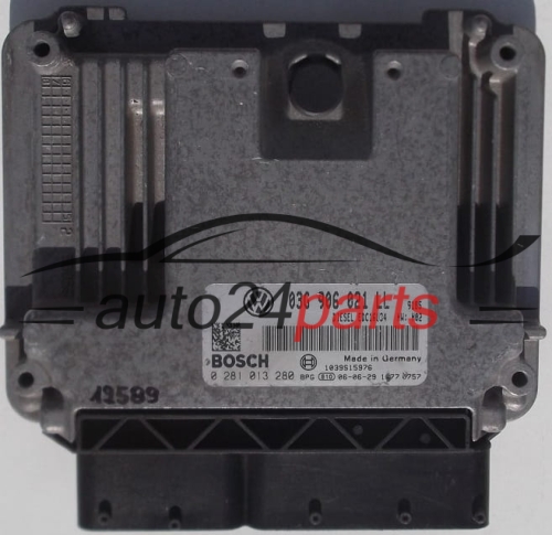 CENTRALITA DE MOTOR SEAT LEON 2.0 TDI BOSCH 0 281 013 280, 0281013280, 03G 906 021 LL, 03G906021LL