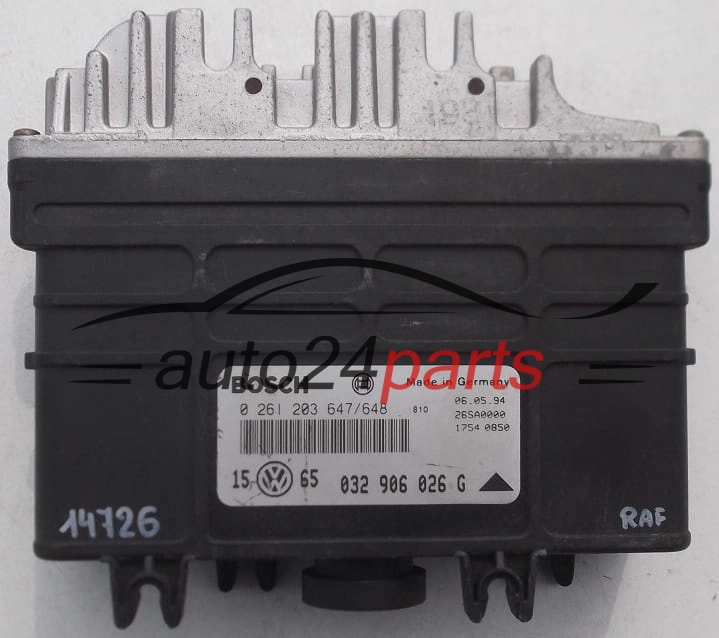 BOSCH 0 261 203 647/648, 0261203647, 032 906 026 G, 032906026G