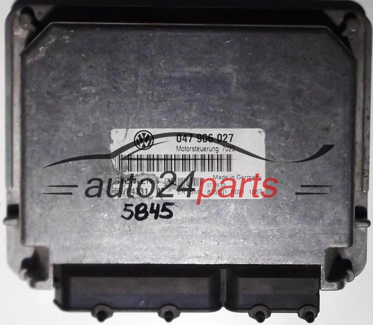 CENTRALINA DO MOTORE VOLKSWAGEN LUPO 1.0 047906027, 047 906 027, SIEMENS 5WP433102, 5WP433104, 5WP433105, BENZIN SIMOS 23P 7023