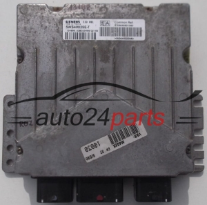 MOTORSTEUERGERÄT ECU STEUERGERAT PEUGEOT CITROEN SIEMENS SID 801 5WS40025E-T, 5WS40025ET, SW 9646801080, HW 9644323980 