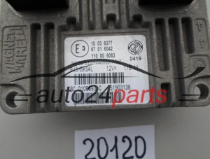 KOMPUTER STEROWNIK SILNIKA FIAT 500 1.2 51903138, IAW 5SF8.E2, IAW5SF8E2