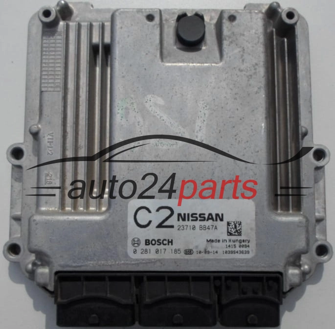 CENTRALINA DO MOTORE NISSAN QASHQAI 2.0 DCI BOSCH 0 281 017 185, 23710 BB47A