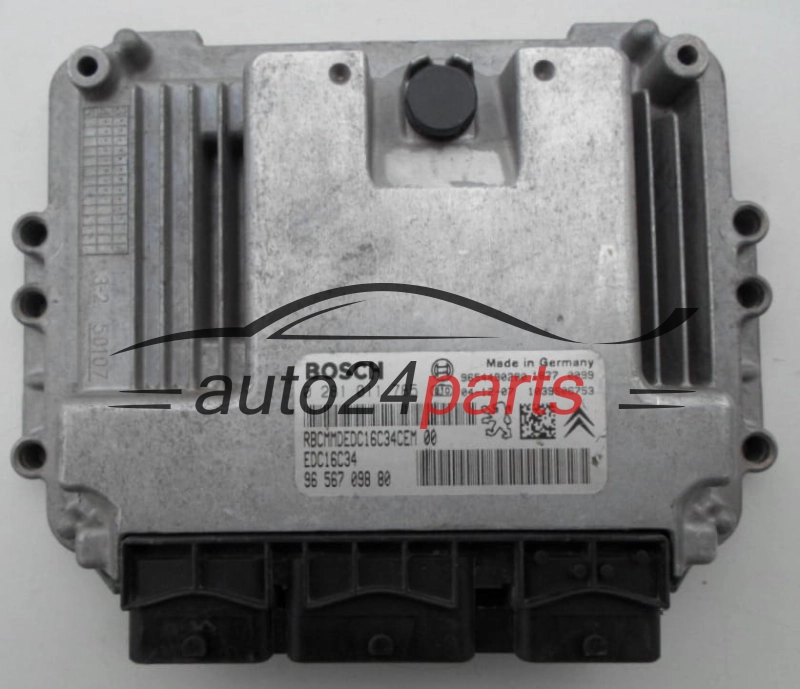 CENTRALINA DO MOTORE CITROEN C3 1.4 HDI BOSCH 0 281 011 785,  96 567 098 80