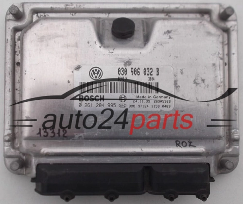 KOMPUTER STEROWNIK SILNIKA SEAT AROSA 1.0 030 906 032 B, 030906032B, BOSCH 0 261 204 995, 0261204995, 26SA5963