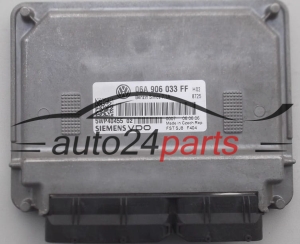 ECU CENTRALITA DE MOTOR SEAT LEON 1.6 06A 906 033 FF, 06A906033FF, SIEMENS 5WP40455 02, 5WP4045502, SIMOS 7.1A 