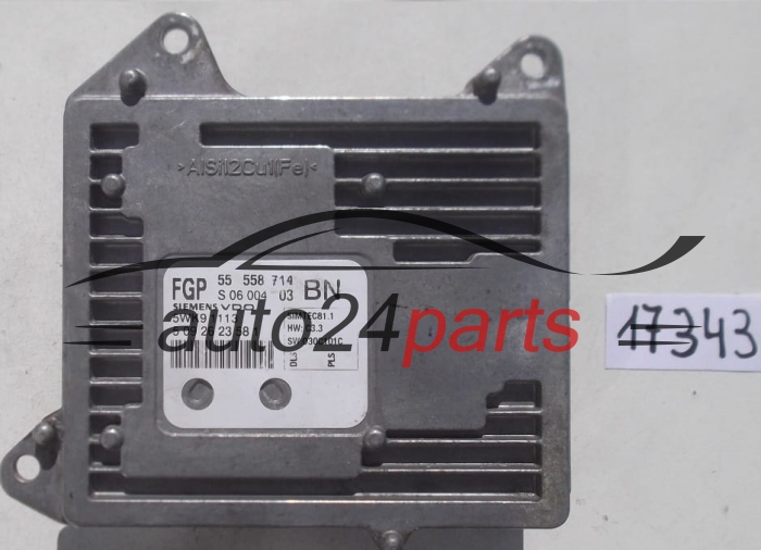 Μονάδα Ελέγχου Κινητήρα OPEL VECTRA SIGNUM ZAFIRA 2.2 Z22YH SIEMENS VDO 5WK9 1113, 5WK91113, FGP 55 558 714 BN, 55558714 BN, 55558714BN